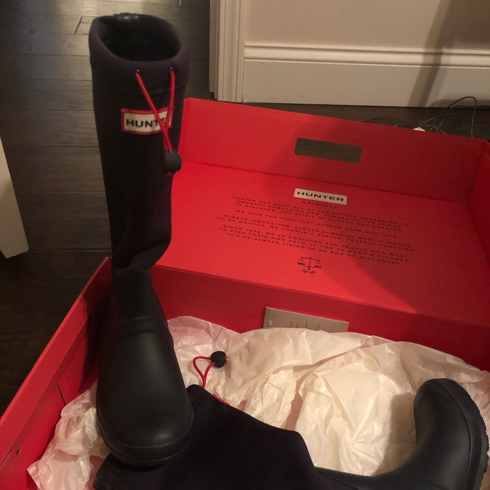 Neoprene hunter boots